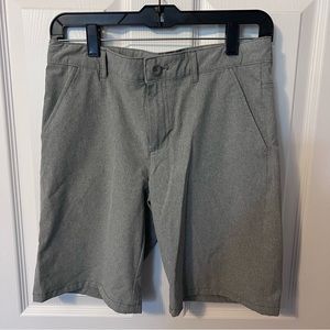 EUC Cat & Jack Boys Quick Dry Flat Front Shorts (Size 16) GREY